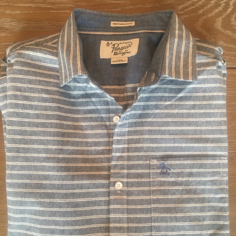 Men’s Original Penguin shirt, large